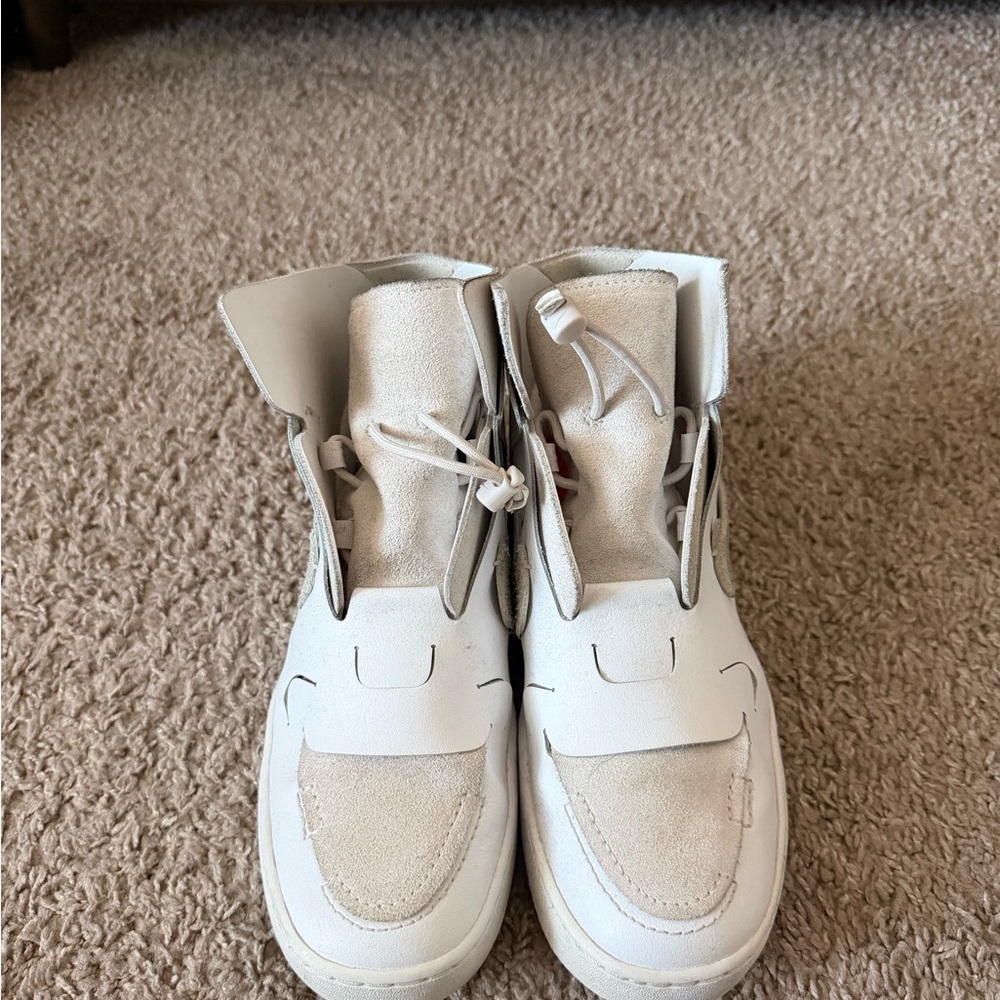 Nike White High-Top Sneakers